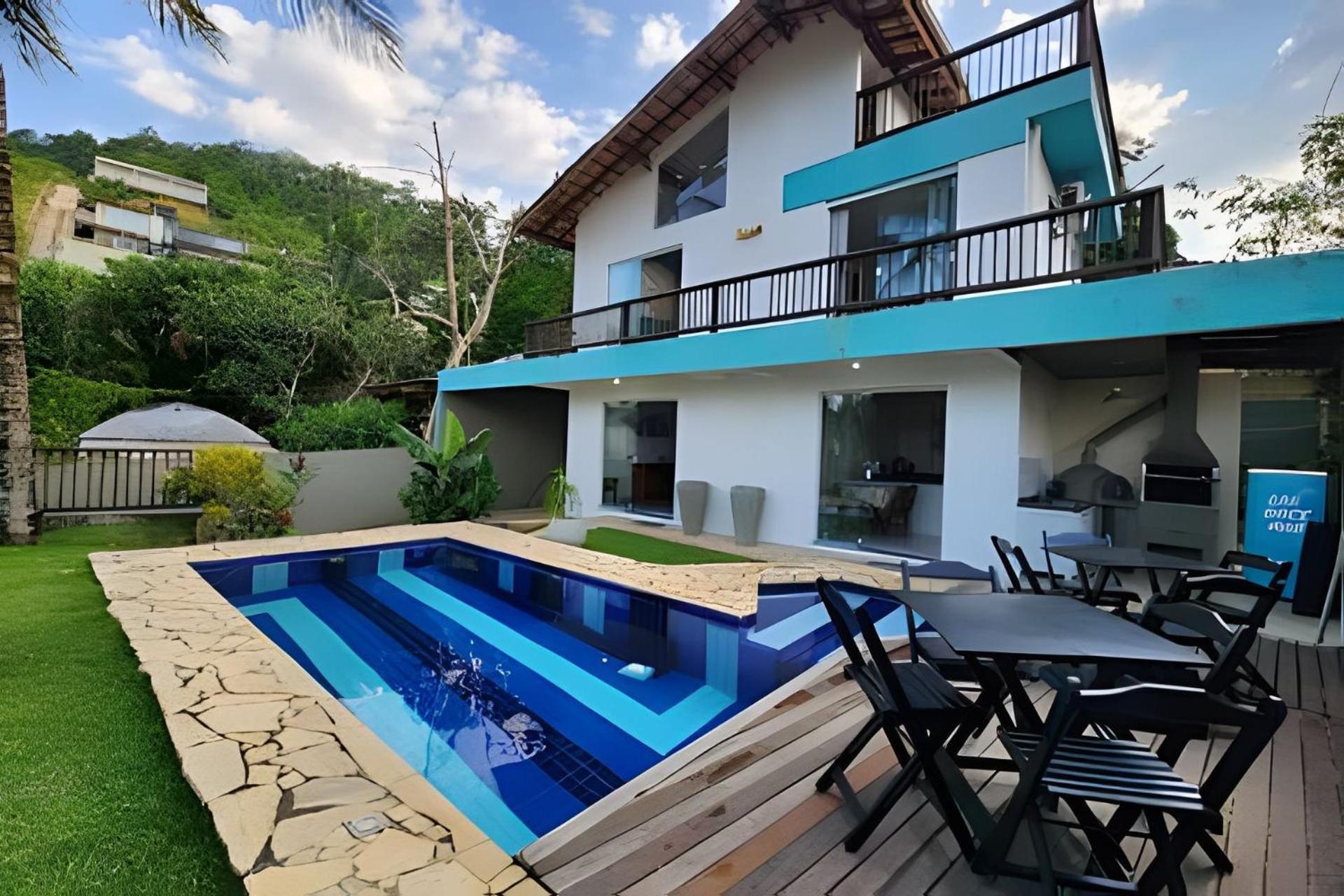 Bela Casa De 4 Suites Com Piscina E Vista - Curral Илябела Екстериор снимка